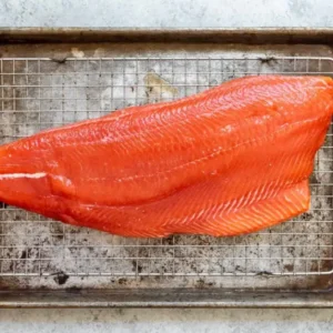Frozen Smoked Salmon Fillet Skin on